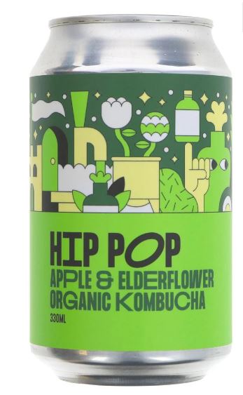 Kombucha - Apple Elderflower Flavour - 330ml