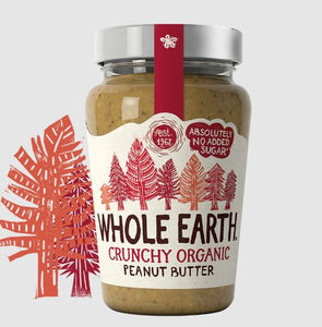 Whole Earth Crunchy Peanut Butter 340g