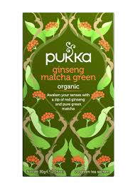 Pukka ginseng matcha green tea bags
