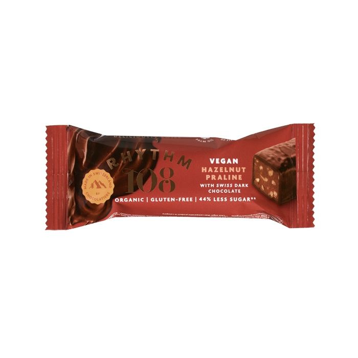 Rhythm 108 Hazelnut Praline Chocolate Bar (33g)