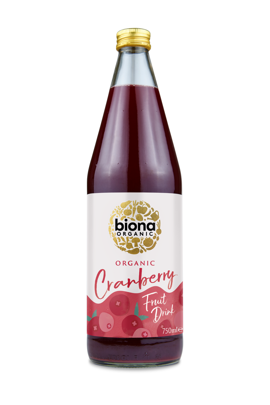 Organic Cranberry Fruit Drink - No Added Sugar