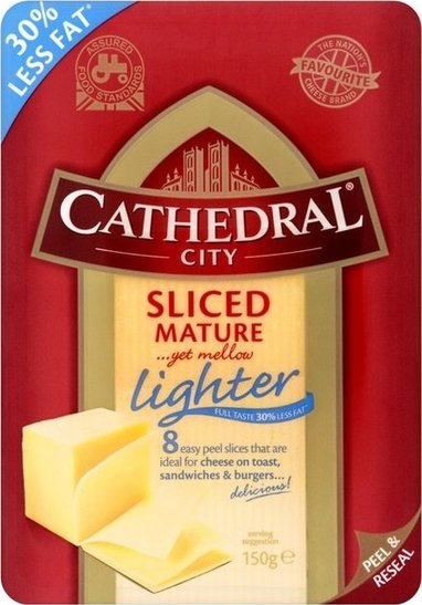 Catherdral City Lighter White Sliced 150g – Good Food Maldives